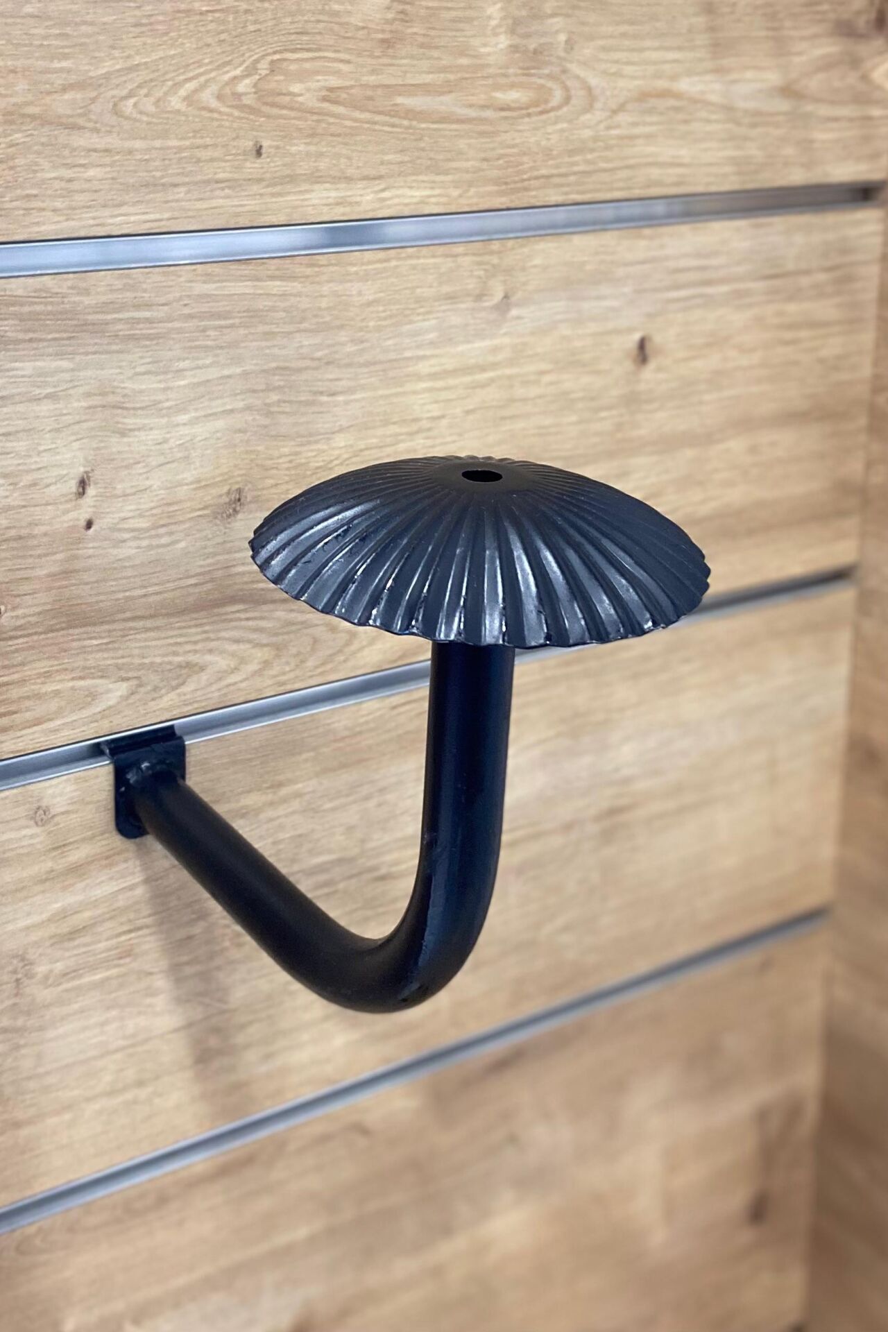 Kanallı Pano Ferforje Kask Askısı