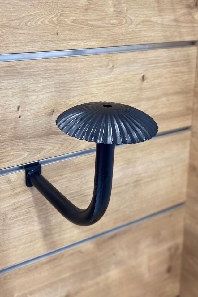 Kanallı Pano Ferforje Kask Askısı