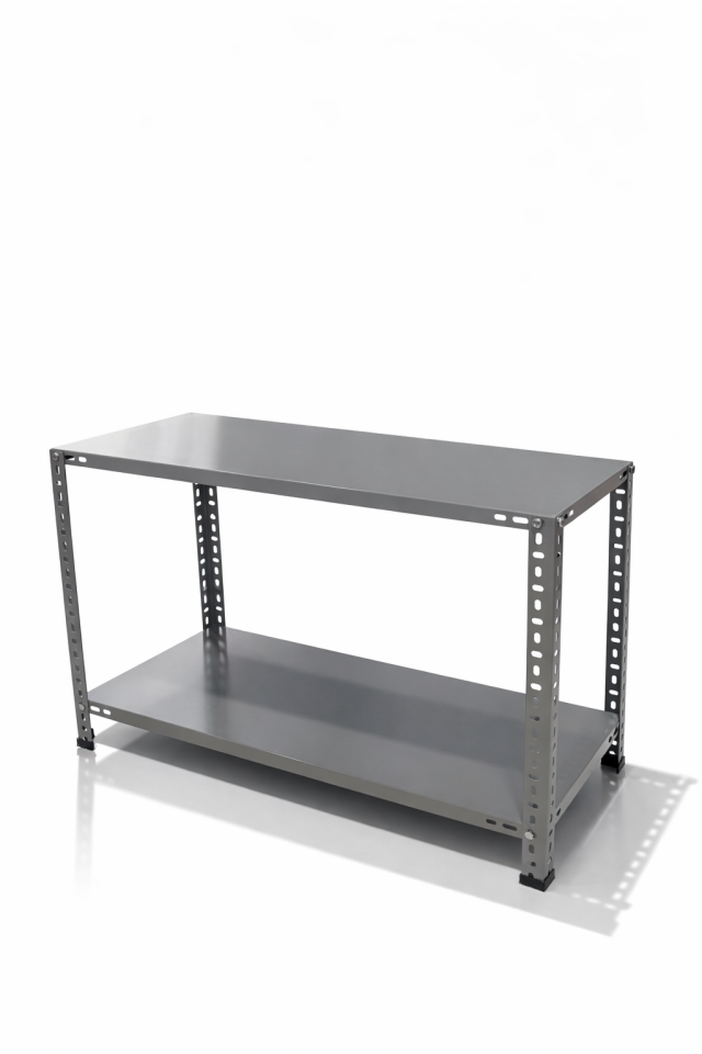 43x93x60 2 KATLI ÇELİK RAF