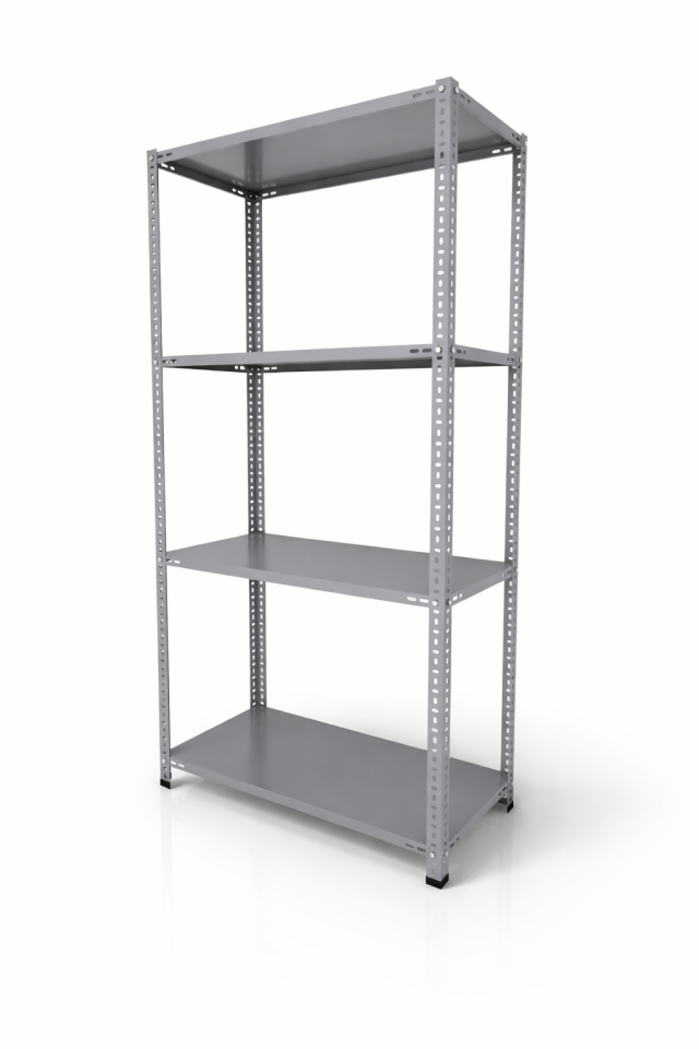 43x93x200 4 KATLI ÇELİK RAF